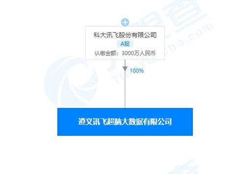 科大讯飞遵义大数据公司成立，注册资本3000万深耕数据处理服务